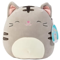 Juguete De Peluche Squishmallows Tally The Grey Cat, 20 Cm, Regalo Para Niños