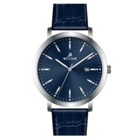 Westar - Reloj Profile Correa De Cuero Esfera Azul Cuarzo 50216Stn144 Para Hombre