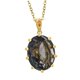thumbnail image 4 of Collar Colgante Zircon Transparente Regalo Para Aniversario Navidad Novia Negro, 4 of 5