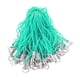 thumbnail image 3 of 100 Unidades De Cordones Con Dijes De Lazo Para Bricolaje Para Decoraciones Con Flash, Dispositivos MP3 Y MP4, Llaveros, Color Verde Claro, 3 of 5