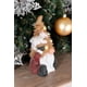 thumbnail image 2 of Decoración Navideña Gnomo de Árbol Brillante AFD Home con Luces LED, 2 of 9
