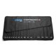 thumbnail image 1 of Funda enrollable Capri Tools SAE con 17 bolsillos, color negro, 1 of 6