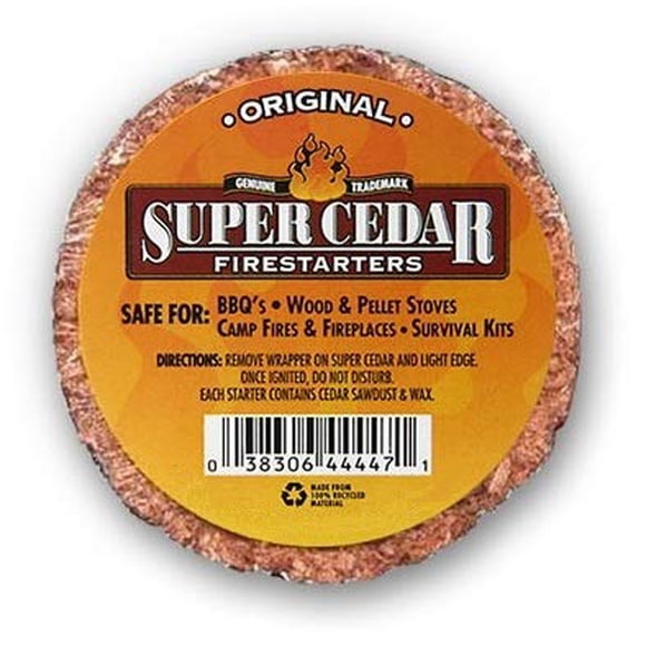 Encendedores SUPERCEDAR 36 unidades Naturales e Impermeables