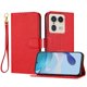 thumbnail image 1 of Funda Cartera para Motorola Moto Edge 50 Ultra Tarjetero Soporte Magnético y Correa Rojo, 1 of 5