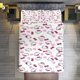 thumbnail image 1 of Pink Bow Hello Kitty Comforter Twin SizeComforter Set for Kids Girls3Pcs Bedding Set Printed Comforter with 2 PillowcasesDown AlternativeSoft and Lightweight Bed Sheets, 1 of 5