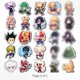 thumbnail image 3 of Paquete de stickers Evercio Anime 50 piezas vinilo impermeable 5x5 cm, 3 of 7