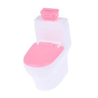 Magideal - 1/12 Escala Casa De Muñecas Baño Baño Decoración Escena Casa De Muñecas Decoración Juego De Simulación Juguete En Miniatura Para Niños Niñas Niños