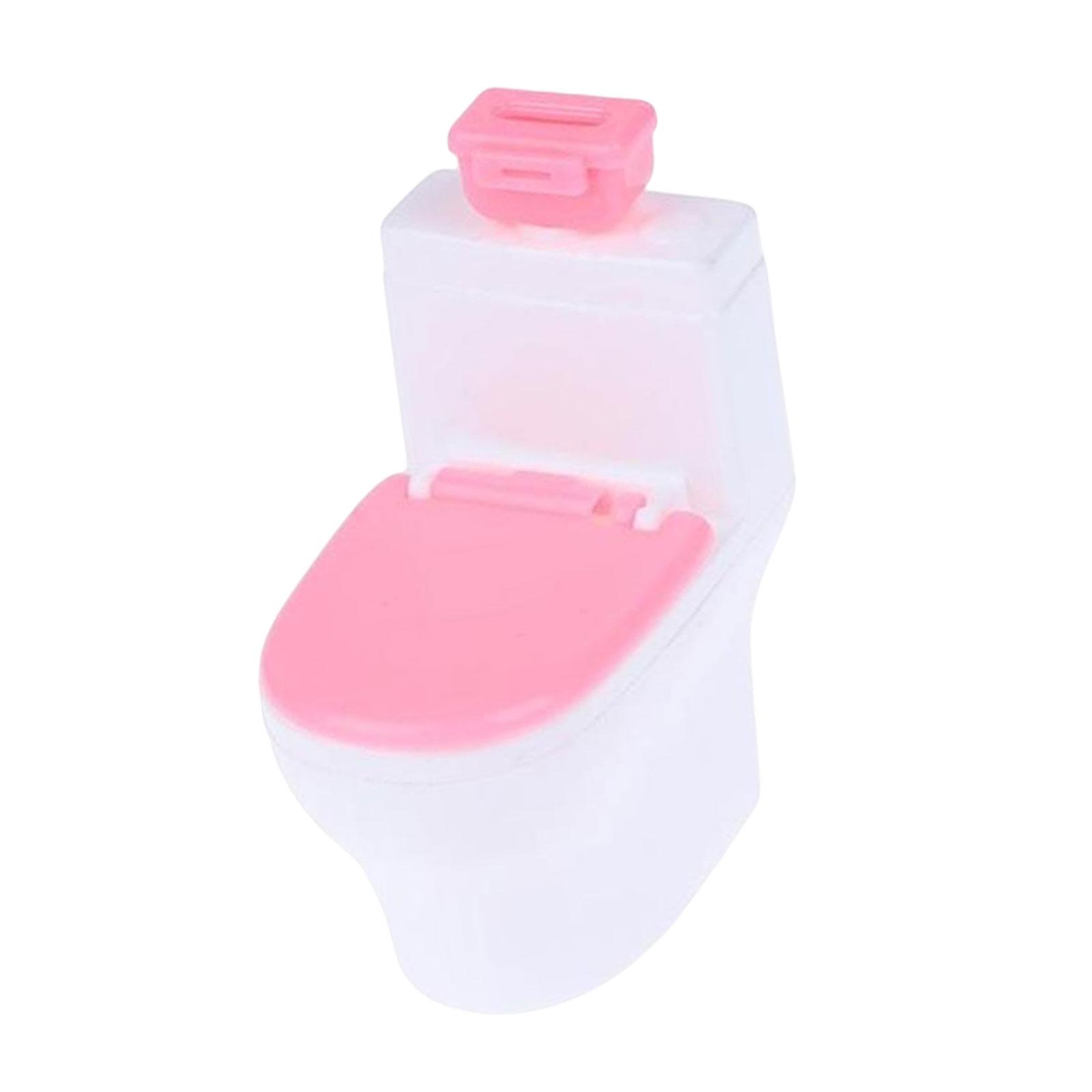 Magideal - 1/12 Escala Casa De Muñecas Baño Baño Decoración Escena Casa De Muñecas Decoración Juego De Simulación Juguete En Miniatura Para Niños Niñas Niños