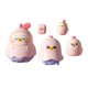 thumbnail image 1 of 5x Mu?ecas Matryoshka Juguete Educativo Mu?ecas Anidadas Para Regalo De Cumplea?os Ni?os Rosa, 1 of 5