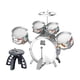 thumbnail image 1 of Niños Jazz Drum Set Música Iluminación Desarrollo Juguete Platillos Bass Drum Kits Estilo B, 1 of 5