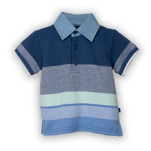 Polera Bebe Niño Azul Marino Pillin