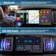 thumbnail image 5 of Audio estéreo para coche de 9 pulgadas, doble DIN, con Carplay inalámbrico y Android, 5 of 7