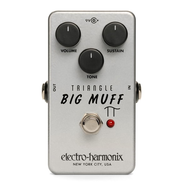 Muff Big Muff Pi Electro-Harmonix Triangle de Fuzz Pedal