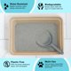 thumbnail image 2 of Caja de arena Luli & Cat 51x37x13 cm, pack de 8 desechables, 2 of 6