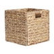 thumbnail image 4 of Cesta De Almacenamiento Plegable De Jacinto, Organizador De Almacenamiento Para Dormitorio, Mesa De Escritorio, 30 Cm X 30 Cm X 30 Cm, 4 of 5
