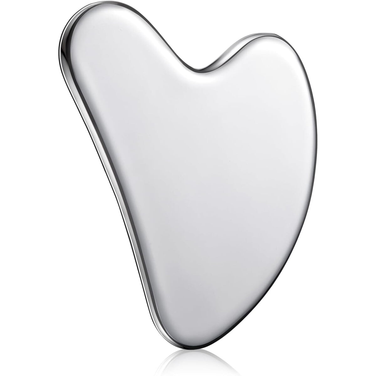 Nuanchu - Gua Sha Facial Acero Inoxidable 3 5x2 2cm