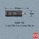 thumbnail image 4 of Adaptador Hosa GMP-112 de 1/4" TRS a 3.5 mm TRS, 4 of 4