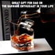 thumbnail image 2 of Vaso MortyGrove para whisky para cigarros, 350 ml, con soporte para cigarros y piedras, 2 of 7