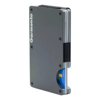 Garmento Billetera Metálica Con Clip Indestructible Rfid Gris