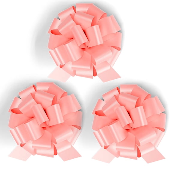 Lazos de Regalo InstaBows 20 cm Rosa Satín 3 piezas