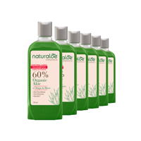 Pack 6 Shampoo Naturaloe Control Caída Graso 350Ml