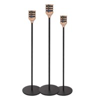 Oem - Pack 3 Porta Vela Candelabro Set 3 Candelabros Decorativo