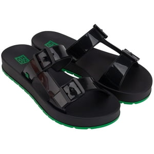 Sandalia Mujer Negro Flash Zaxy