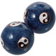 thumbnail image 2 of Small Balls With Chime Hand Baoding Ball Massage Exercise Chinese Health Stress Enamel Tai Relieve Meditation Yang Yin, 2 of 3