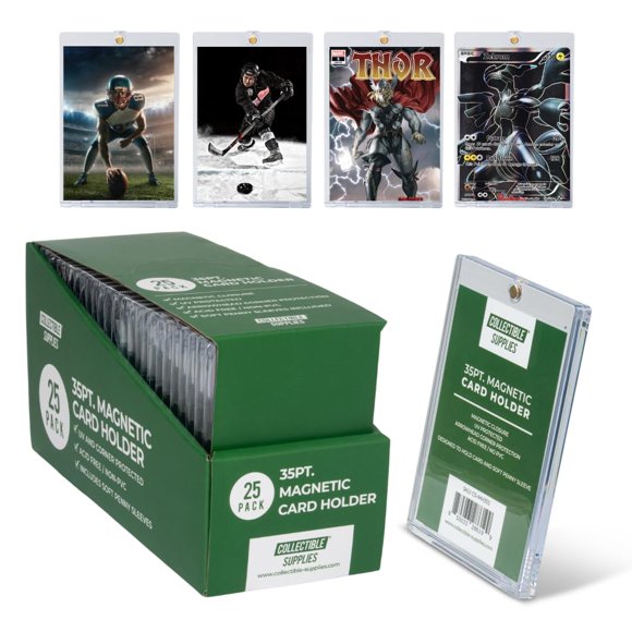 Portacartas magnético de 35 pt Collectible Supplies – Pack de 25