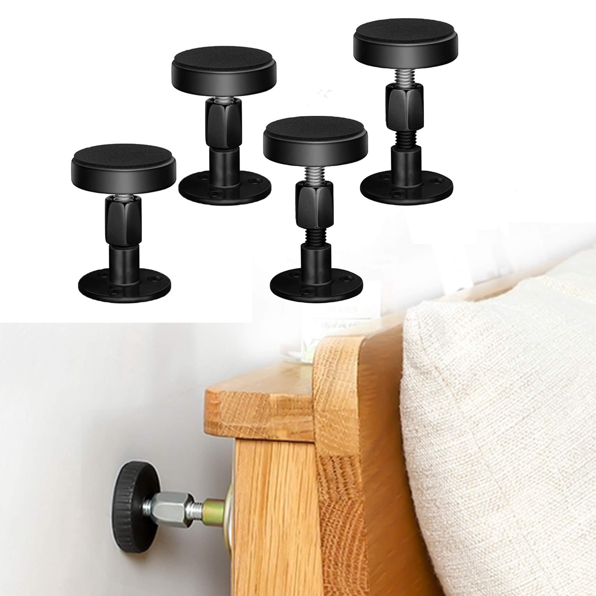 Krisler Herramientas Antivibración Ajustables Con Rosca Para Estructura De Cama 30-68 Mm