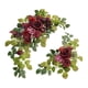 thumbnail image 2 of 2x Arco De Boda Flores Artificiales Para Ventana Día De San Valentín Rojo, 2 of 5