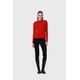 thumbnail image 4 of Polera Mujer Rib Rojo - V, 4 of 4
