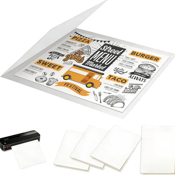 Funda portadora para laminadora SHRINGNE tamaño tabloide 11x17, paquete de 5