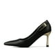 thumbnail image 5 of Zapato Taco Alto Formal Simil Charol Mujer Weide GHE38, 5 of 10