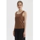 thumbnail image 2 of Polera Mujer Lisa Doble Capa Café, 2 of 4