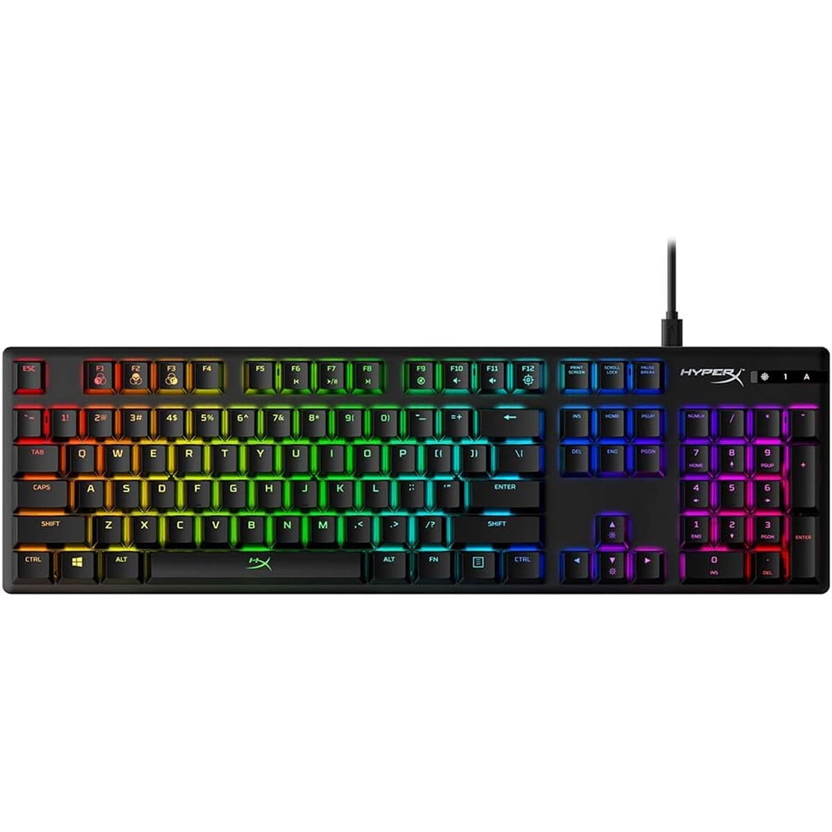 Teclado Mecánico Hyperx Alloy Origins Rgb Negro Gaming