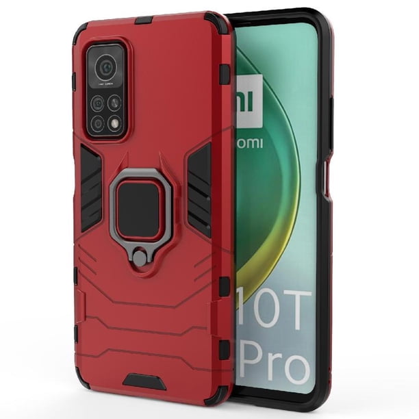 FOXDOCK Funda Antigolpes para Xiaomi 10T/10T Pro 5G – Protección Total con Soporte y Diseño Robusto