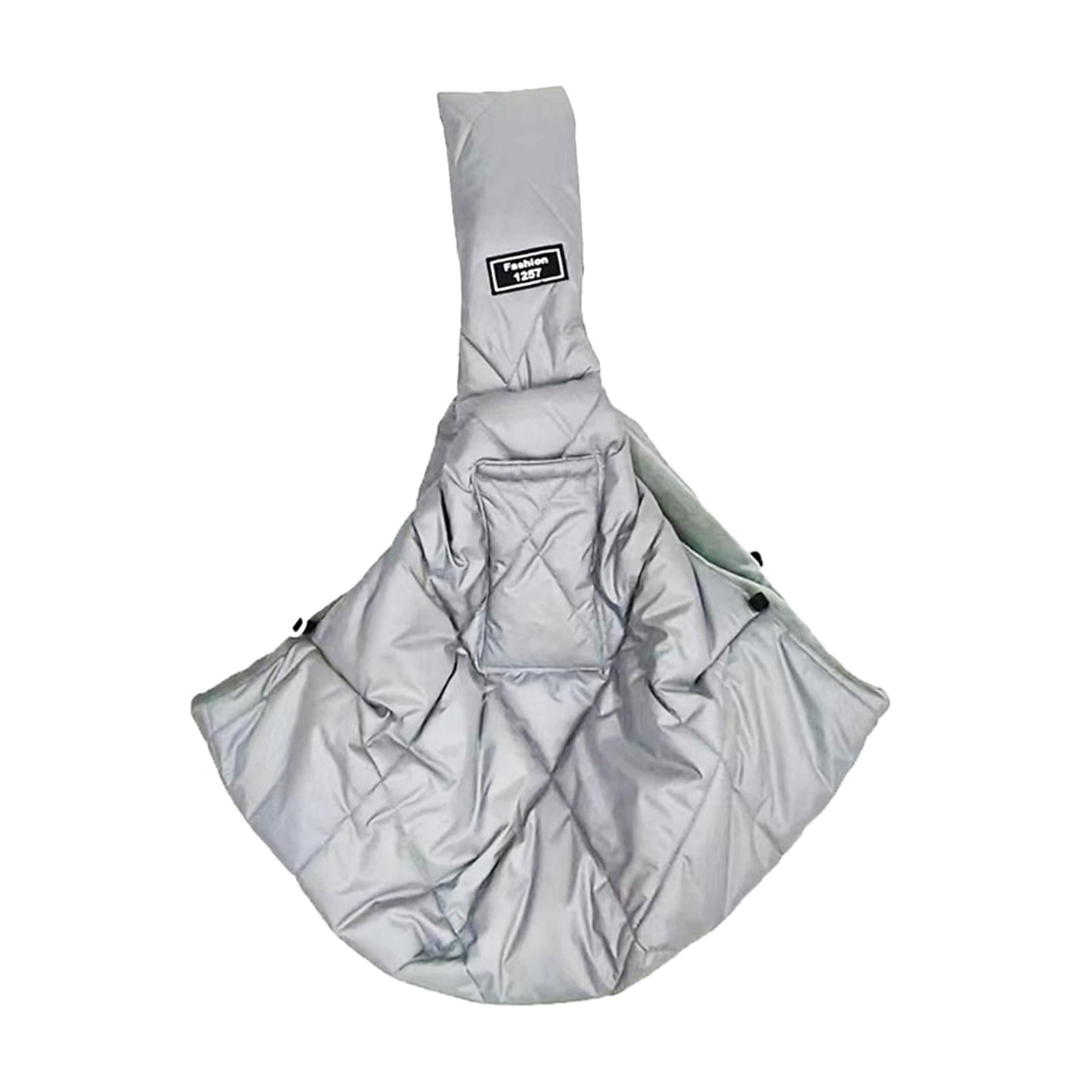 Ioensy - Bolsa De Transporte Para Perros Y Gatos, Bolsa De Transporte Transpirable Para Cachorros, Para Mascotas, Animales Pequeños, Gatos, Gris Claro