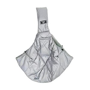 Ioensy - Bolsa De Transporte Para Perros Y Gatos, Bolsa De Transporte Transpirable Para Cachorros, Para Mascotas, Animales Pequeños, Gatos, Gris Claro