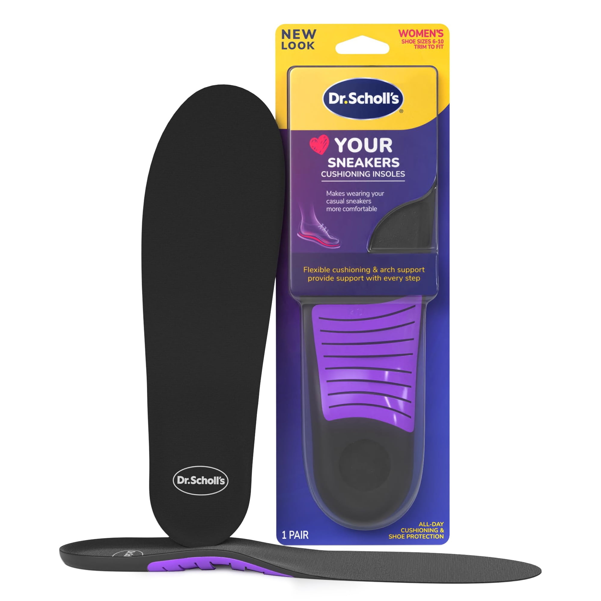 Plantillas Dr. Scholl's Love Your Sneakers De Longitud Completa Para Mujer