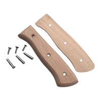 Bothyi - Mango De Reparación De Cuchillos De Madera, Mango Ergonómico Portátil Para Manualidades, Cortador De Carne