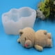 thumbnail image 2 of 1pc, Sleepy Bear Chocolate Mold, 3D Silicone Mold, Cute Kawaii Bear Candy Mold, Fondant Mold, Soap Mold, For DIY Cake Decorating Tool, Baking Tools, Kitchen Gadgets, Kitchen Accessories, 2 of 2