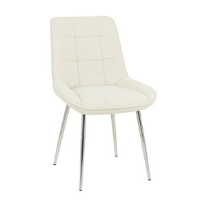 Habita2 Chile - Silla Merichair Tapizado Silver Blanco Crudo