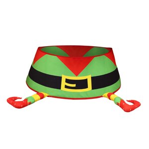 Magideal - Falda De De Navidad, Alfombrilla Para De Navidad, Falda, Anillo De De Navidad Para Decoración De Hotel, Año Nuevo, Hogar, Exterior E Duende