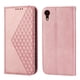 thumbnail image 1 of Funda Flip FOXDOCK para iPhone XR , Estilo Billetera con Diseño Rombo, Correa de Mano y Soporte, Uso Diario, 1 of 5
