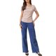 thumbnail image 2 of INSPIRE CHIC Top de Manga Corta para Mujer con Fruncido, Camiseta de Salida Ajustada, Blusa Básica Slim Fit M Rosa, 2 of 6