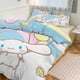 thumbnail image 1 of Cartoon Cinnamoroll 3-Piece Bed Set Warm And Comfortable Kawaii Bedding Set Cute Soft Microfiber Bedclothes for Boys Girls Kids, 1 of 5