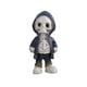 thumbnail image 5 of Figura De Esqueleto De Halloween De Dibujos Animados, Estatua De Resina Para Barras, Azul Oscuro, 5 of 5