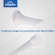 thumbnail image 3 of Tope de puerta HOMOTEK de 8 cm, resorte flexible, blanco, paquete de 12, 3 of 7