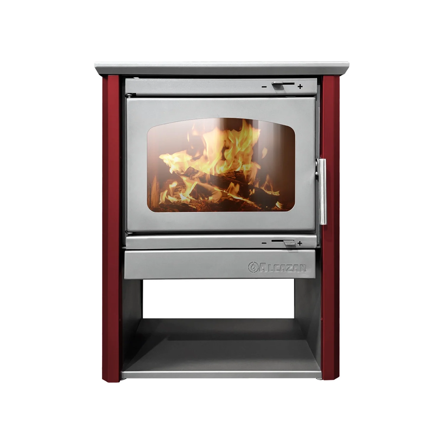 Alcazar - Estufa A Leña Patagonia 600 Burdeo